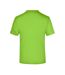 T-shirt Medium Adulte Vert Citron James And Nicholson-2
