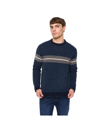 Pull Roundall Homme Bleu Marine Crosshatch
