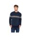 Pull Roundall Homme Bleu Marine Crosshatch-2