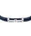Mens Polished Braided Bracelet One Size Port Maserati-3