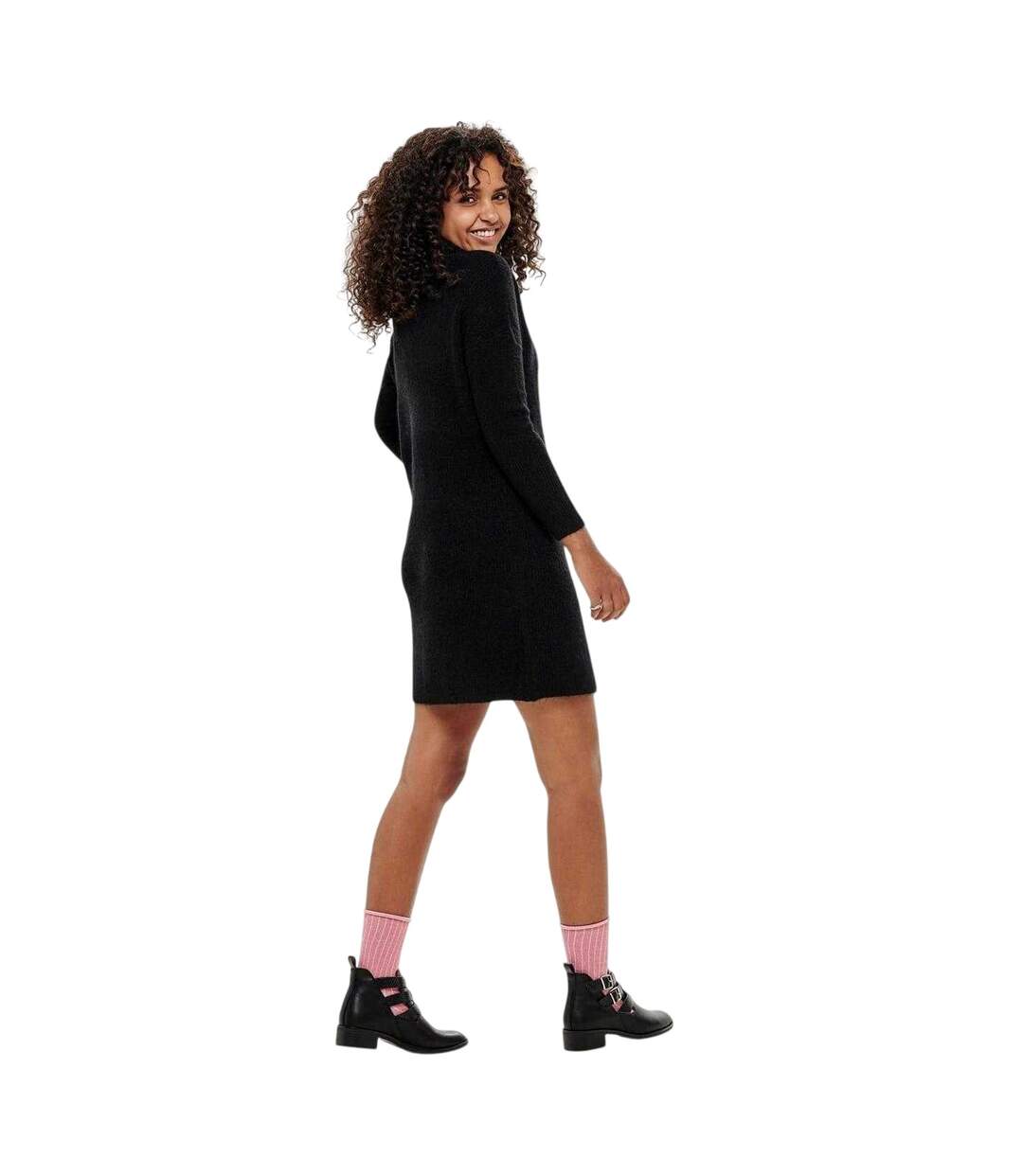 Robe Pull Femme Noir Only-3