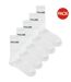 Lot De 5  Chaussettes Regen Homme Blanc Jack And Jones-1
