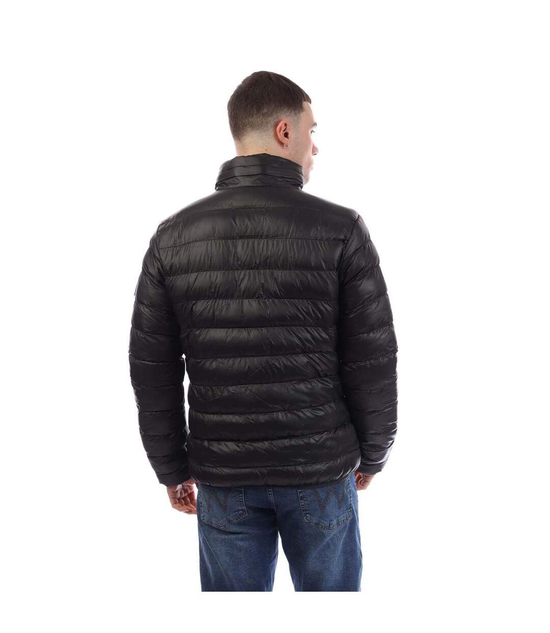Mens Shemmy Two Quilted Jacket Black Duck And Cover-2