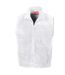 Unisex adult polartherm fleece lined body warmer white Result-1