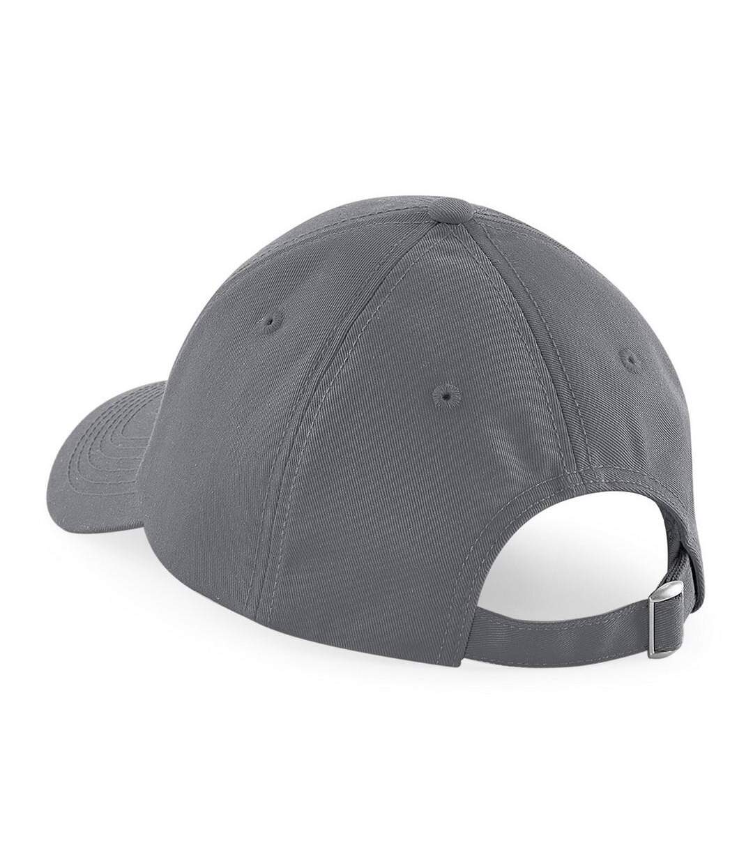 Casquette Baseball Adulte Unisexe Gris Graphite Beechfield-3