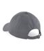 Casquette Baseball Adulte Unisexe Gris Graphite Beechfield-3