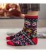 Mens Novelty Christmas Lightweight Thermal Socks-5