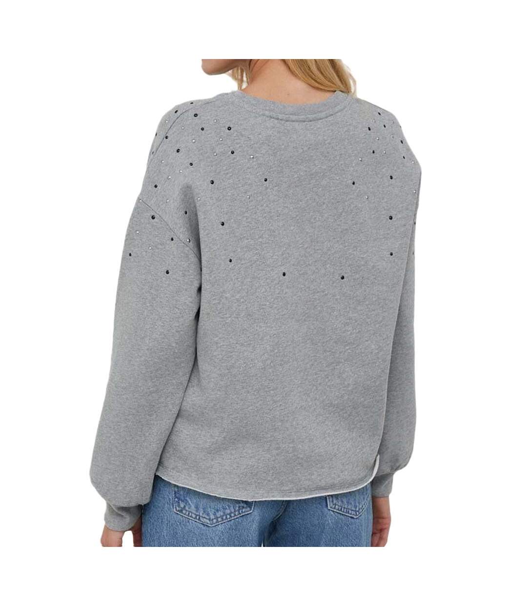 Sweat Gris Femme Pepe jeans Caroline - M