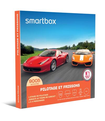 Pilotage et frissons - SMARTBOX - Coffret Cadeau Sport & Aventure