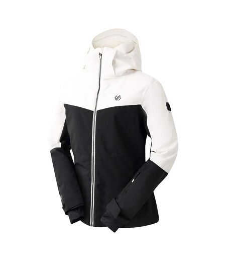Blouson De Ski Iced Femme Blanc Aigrette Noir Dare 2B