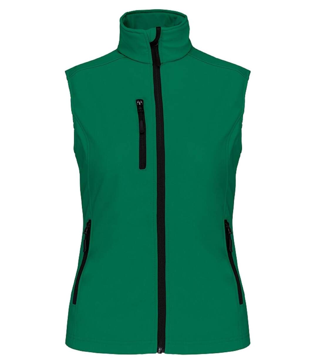 Bodywarmer softshell - gilet sans manches - K404 - vert kelly - Femme