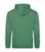 Unisex adult college hoodie cactus green Awdis-2