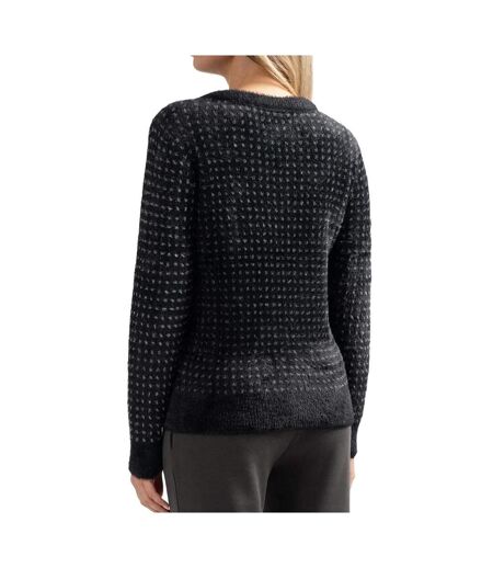Pull noir/gris femme sun valley ulbok
