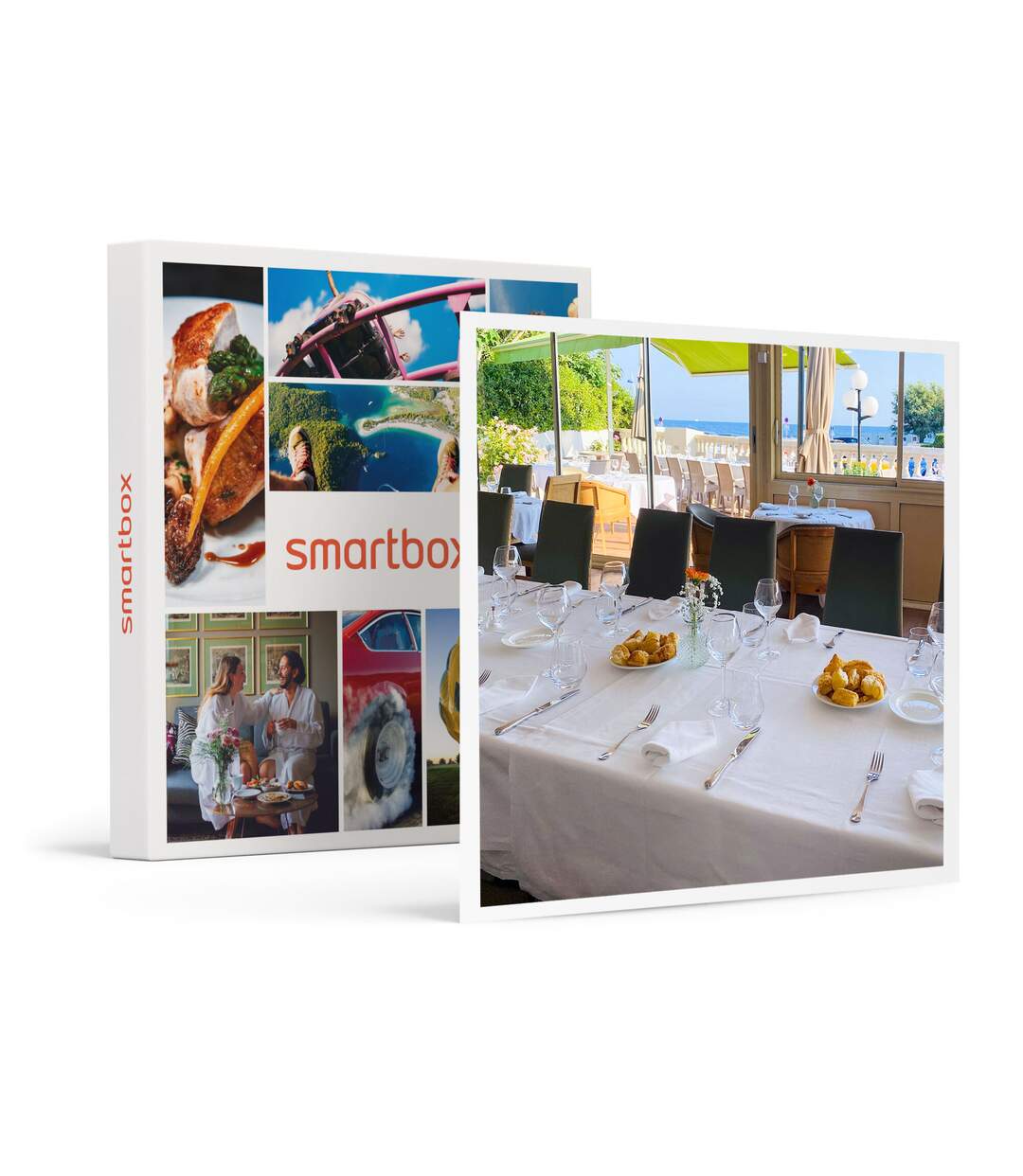 Repas gourmand 5 plats dans un restaurant gastronomique avec vue sur la mer près de Martigues - SMARTBOX - Coffret Cadeau Gastronomie-1