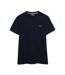 T-Shirt marine foncé homme superdry essential-2