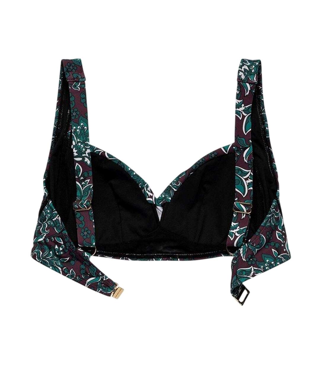 Soutien-gorge Motif/style Fleurs Femme Violet Panos Emporio-2