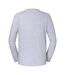 T-shirt Manches Longues Iconic Premium Homme Gris Chiné Fruit Of The Loom-3