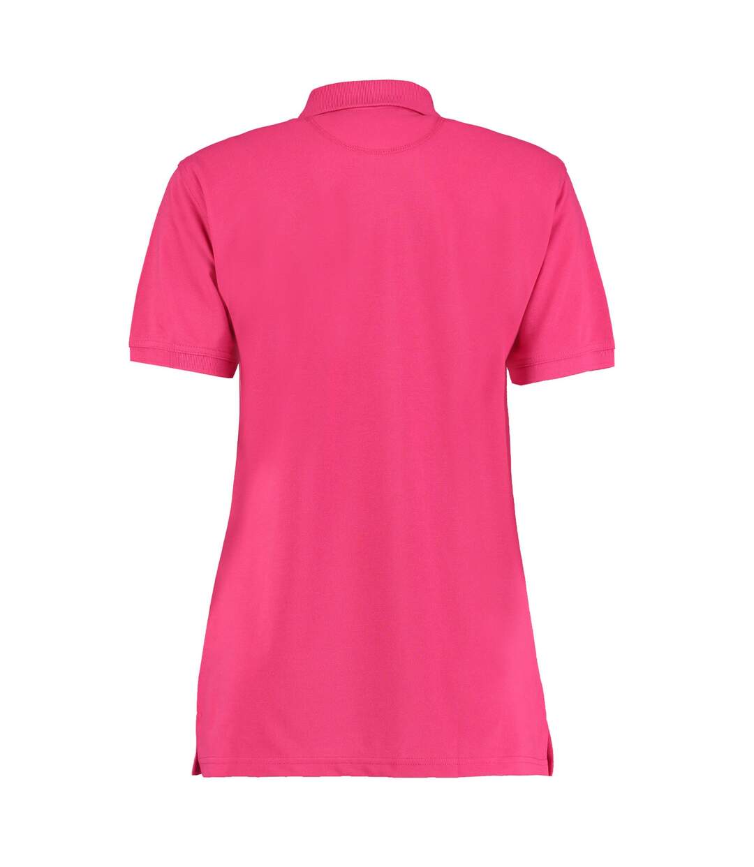 Womens/ladies Klassic Pique Polo Shirt Raspberry Kustom Kit-2