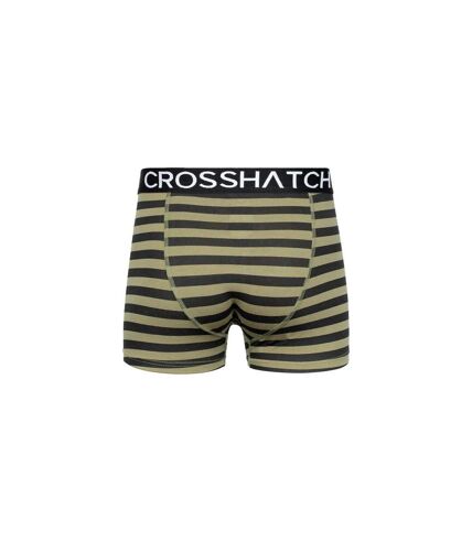 Crosshatch - Boxers GRIDLINE - Homme (Vert) - UTBG295