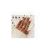 13 Pcs Gold Stone Metallic Stacking Multi Size Knuckle Midi Ring Set-1