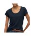 T-shirt marine femme superdry studios scoop-1