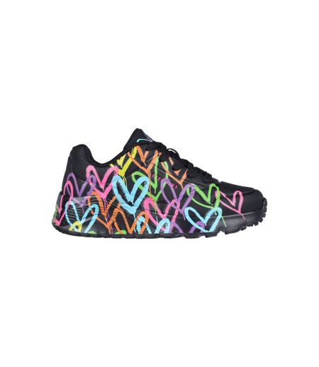 Basket Enfant à Lacets Skechers Uno Lite-Spread The Love