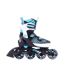 Patins À Roulettes Alignées Enfant 30-32 Fr Blanc Noir Bleu Tempish-1
