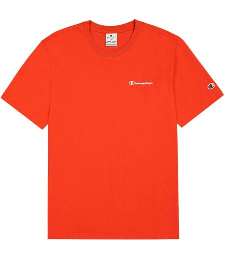 T-shirt Manches Courtes Homme Rouge Orange Champion