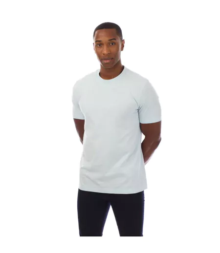 T-shirt Style Logo Homme Bleu Boss