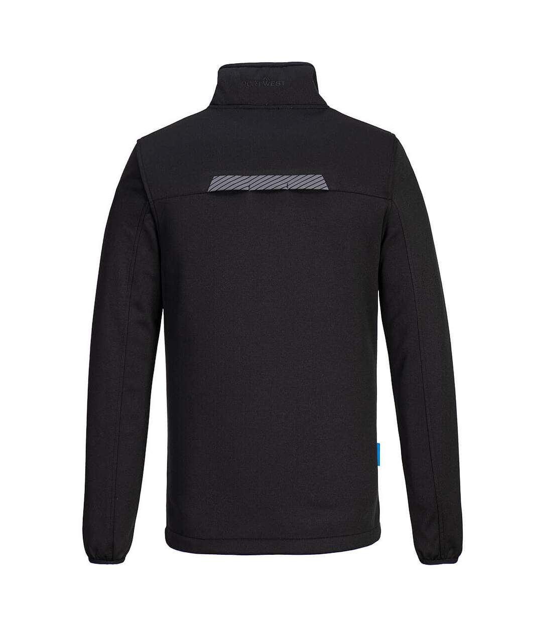 Mens wx3 half zip fleece top black Portwest