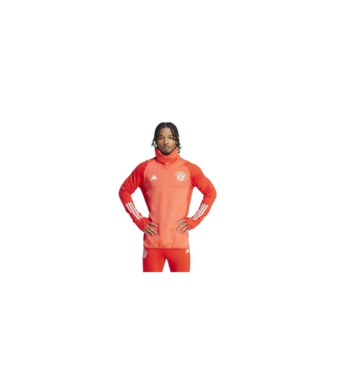 Haut Thermique Motif/style Fc Bayern Munich Tiro Pro Homme Rouge Rouge Vif Adidas-1