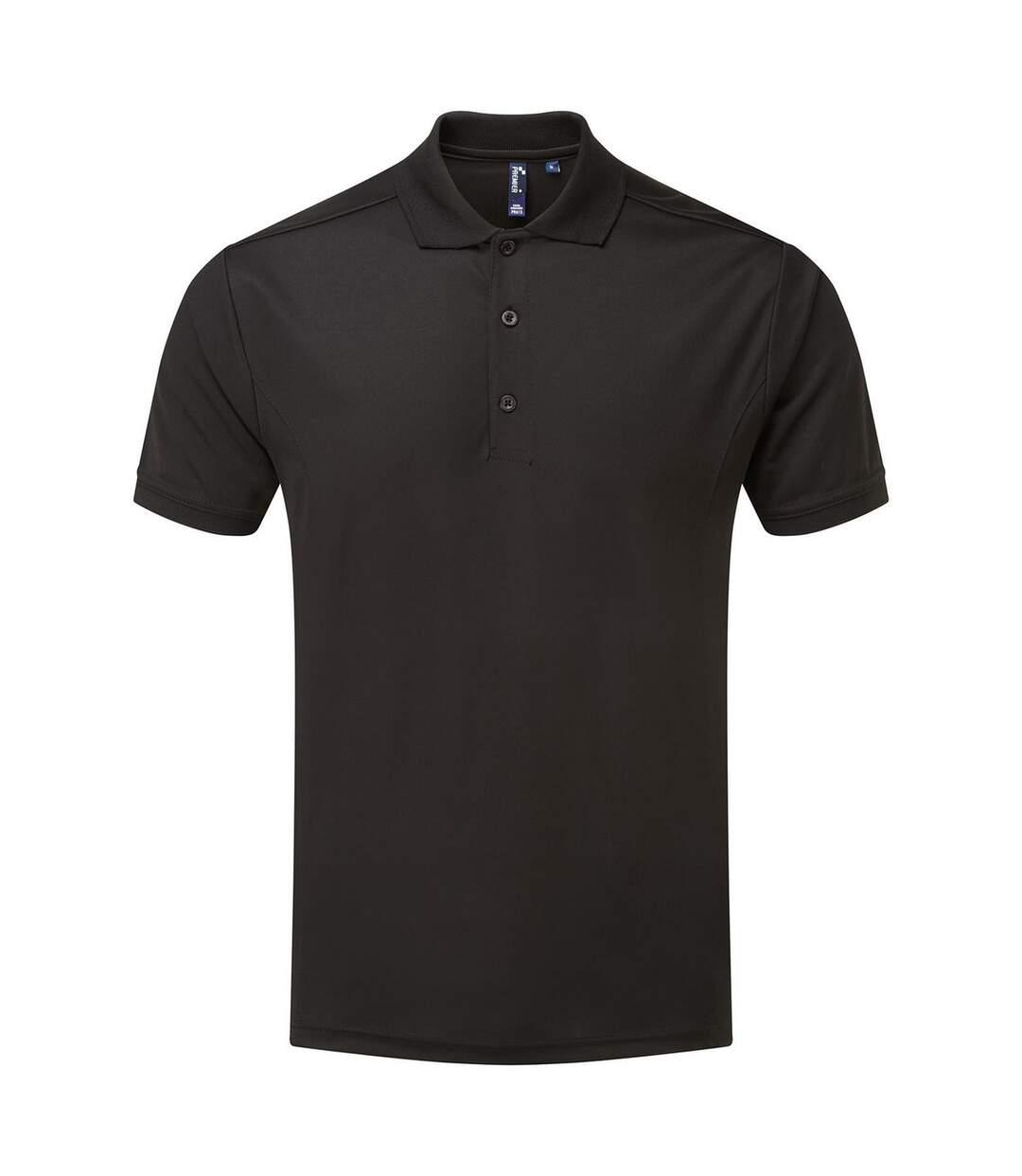 Polo Homme Noir Premier-1
