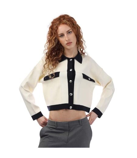 Veste Femolia Femme Crème Noir Boss
