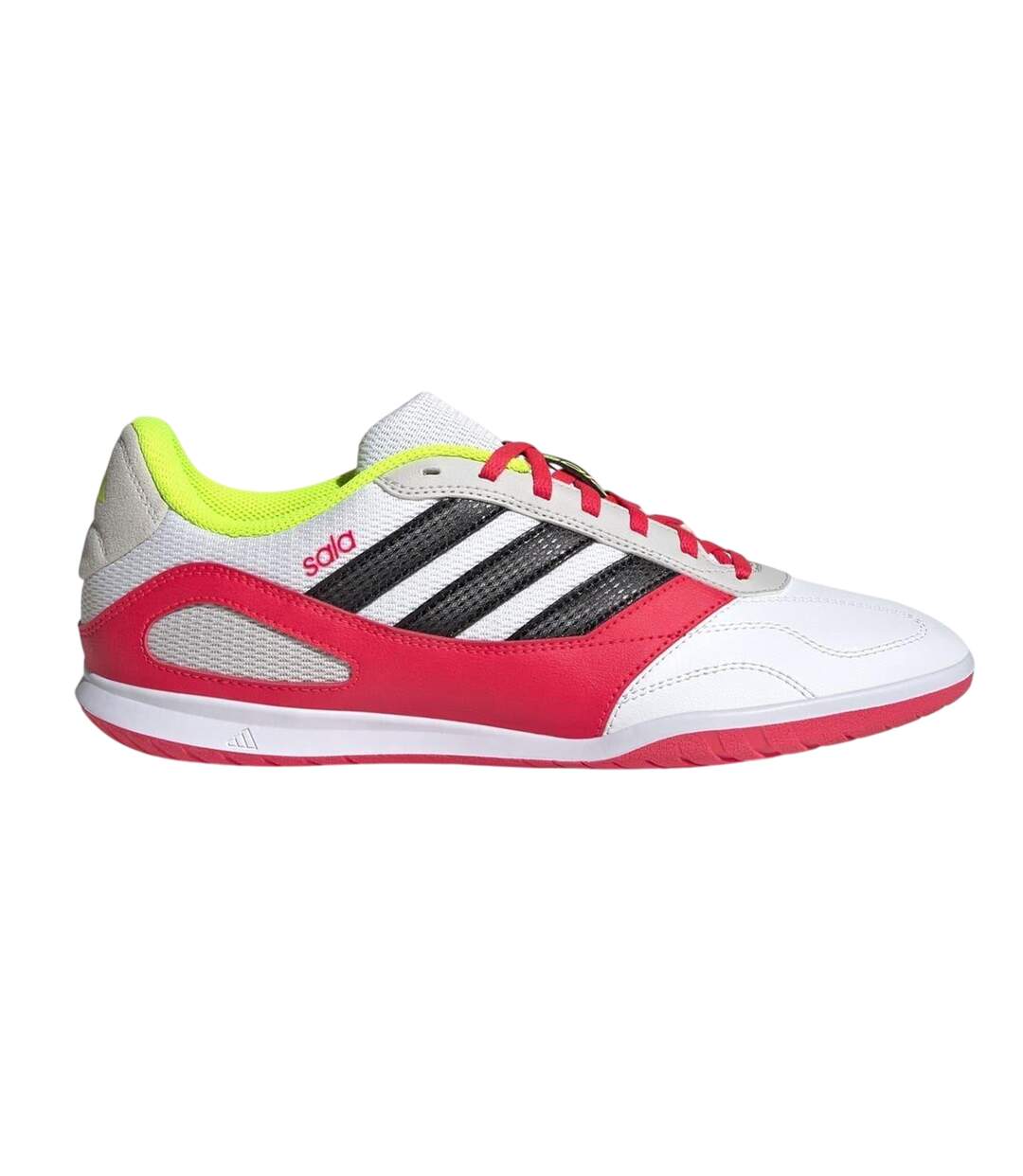 Mens Super Sala Competition Iii Futsal Football Boots White Red Adidas-1