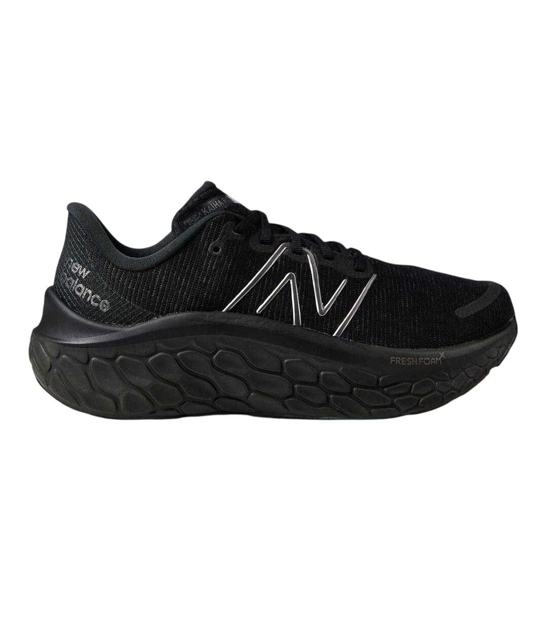 Womens/ladies Fresh Foam X Kaiha Road Trainers Black White New Balance-1