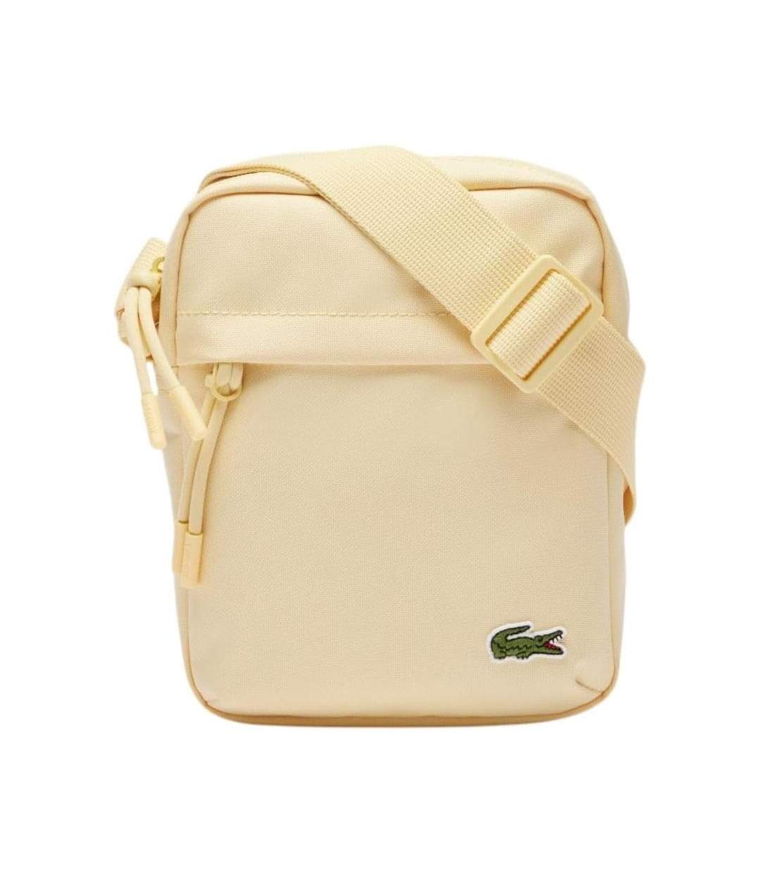 Sacoche jaune mixte lacoste neocroc-1
