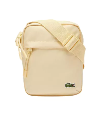 Sacoche jaune mixte lacoste neocroc