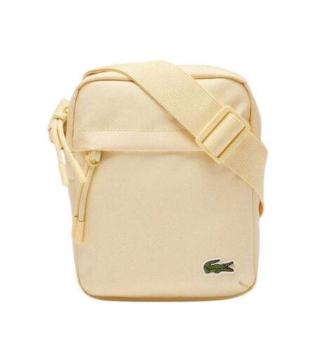 Sacoche jaune mixte lacoste neocroc