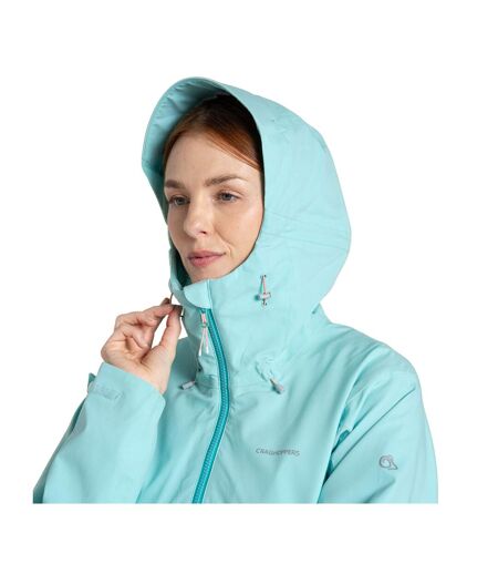 Veste Imperméable À Capuche Dynamic Pro Femme Bleu Ciel Craghoppers