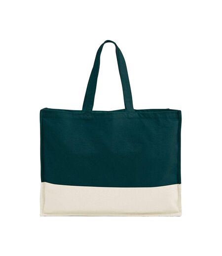 Tote Bag Motif/style Contrasté Earthaware Taille Unique Bleu Marine Foncé Naturel Westford Mill