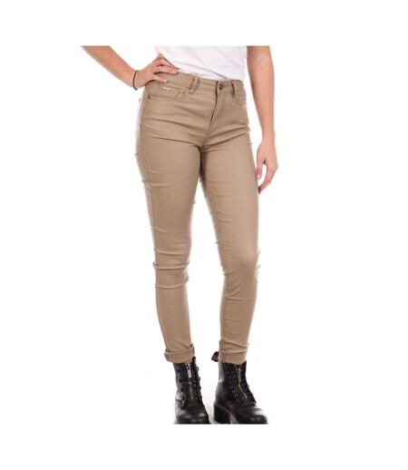 Pantalon skinny enduit beige monday premiums
