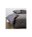 Parure de Lit 3 Pièces Douceur 240x220cm Gris-2