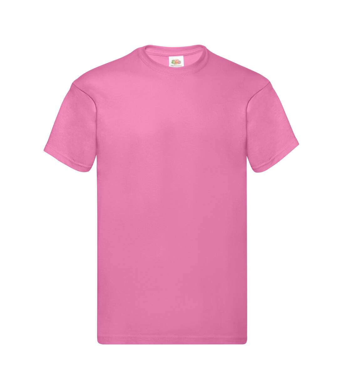 T-shirt original homme rose Fruit of the Loom-1