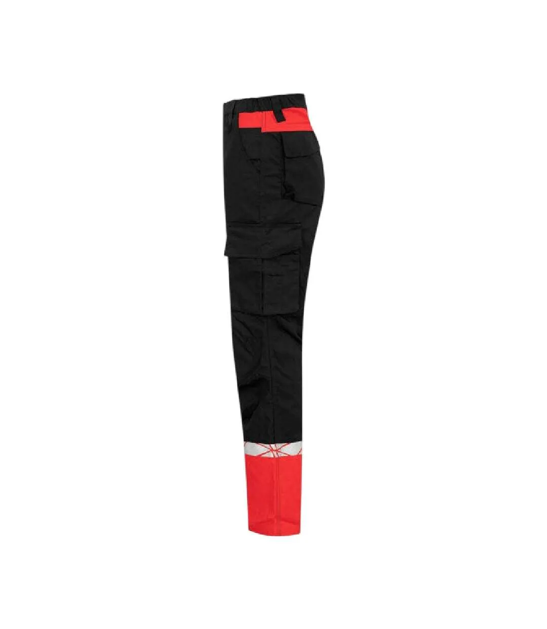 Pantalon De Travail Progression Femme Noir Rouge Projob-3