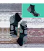 12 paires de chaussettes de cyclisme noires pour hommes-4