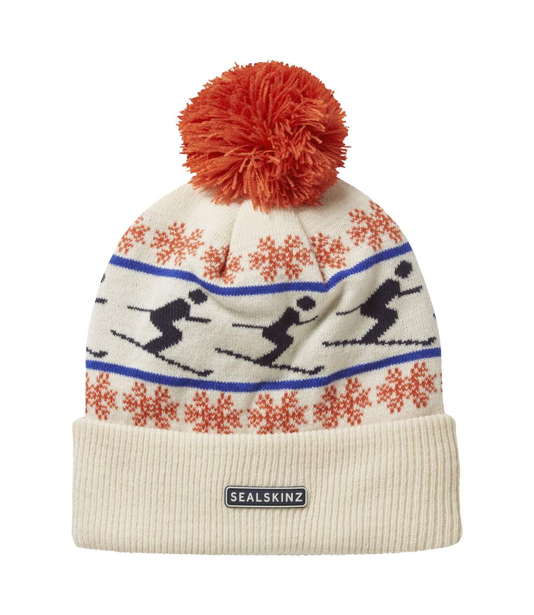 Waterproof Cold Weather Ski Bobble Hat for Men and Women-2