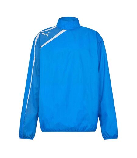 Mens Spirit Performance Fitted Training Jacket Blue Puma