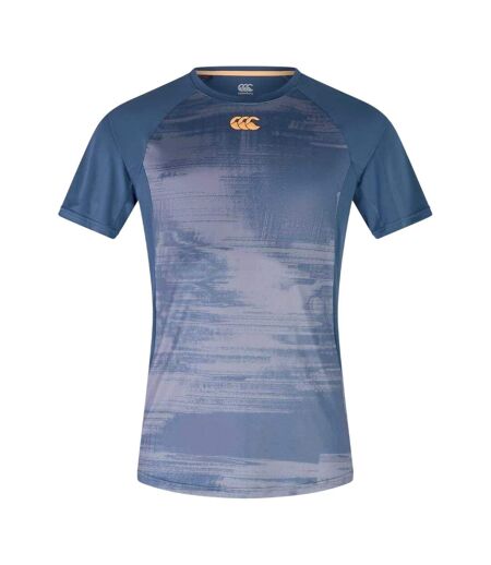 Mens Brushed Vapodri Regular T-shirt Navy Canterbury