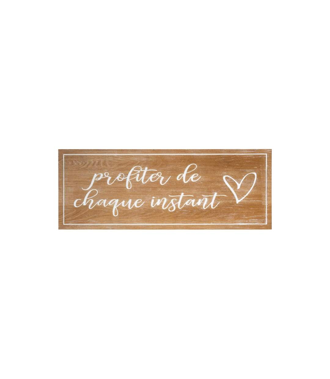 Décoration Murale Bois Profiter 80cm Naturel-1