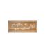 Décoration Murale Bois Profiter 80cm Naturel-1